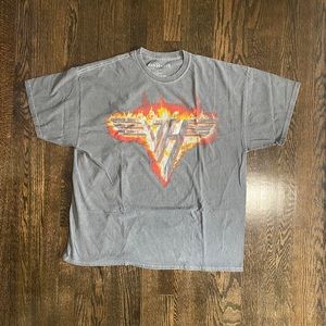 Van Halen Band Oversized Graphic Tee